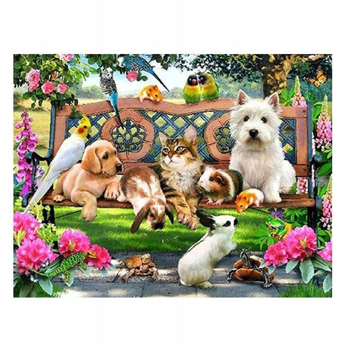 5d Diamant Broderie Cheval Chien Chat Perroquet Oiseaux
