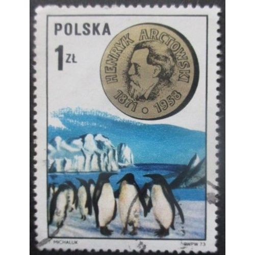 Pologne N°2122 Savant Powel Edmund Strzelecki Oblitéré