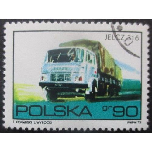 Pologne N°2131 Camion Oblitéré