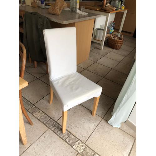 Chaises Tissu Blanc Ikea