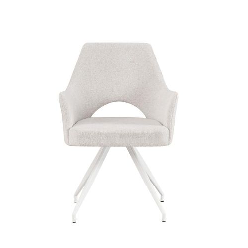 Chaise Pivot Blanche (Lot De 2)