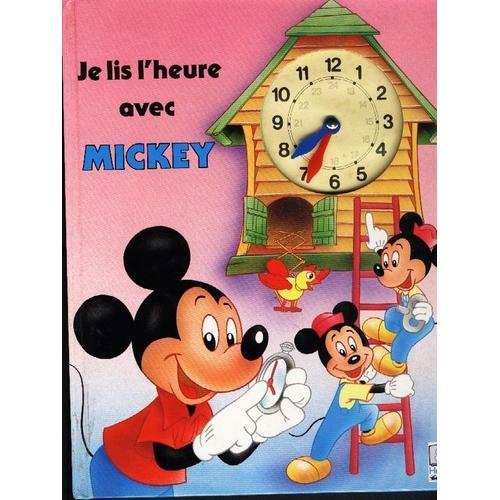 Je Lis L'heure Avec Mickey