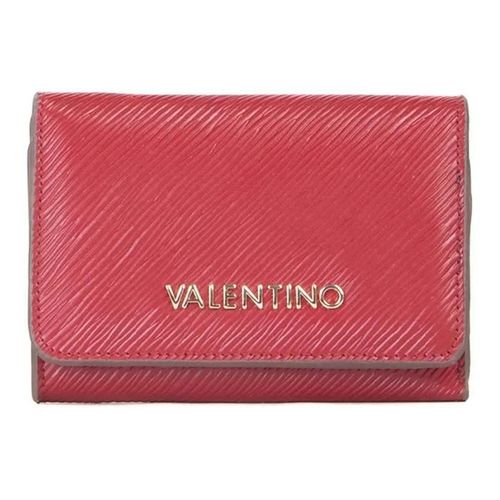 VALENTINO Porte-monnaie rouge foncé pour femme - Posillipo Zip Around Wallet Rosso Scuro 289869
