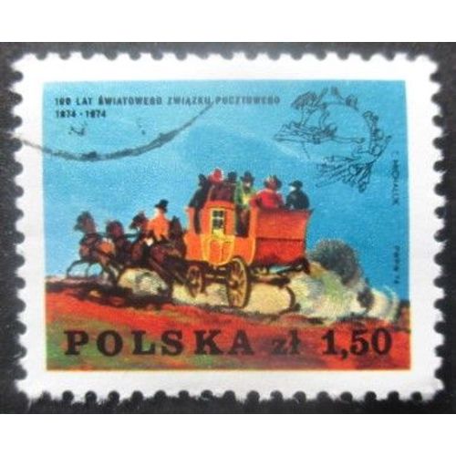 Pologne N°2148 Upu Oblitéré