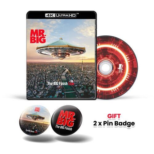 Mr. Big - Mr. Big- The Big Finish Live - 4k Ultra Hd + Gift "2x Button Badges" [Blu-Ray]