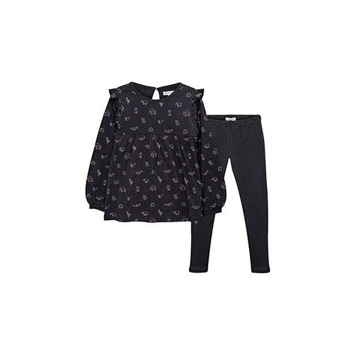 Mercredi Cé Permis Pyjama Fille Alisson, Taupe Origami, 2 À 3 Ans