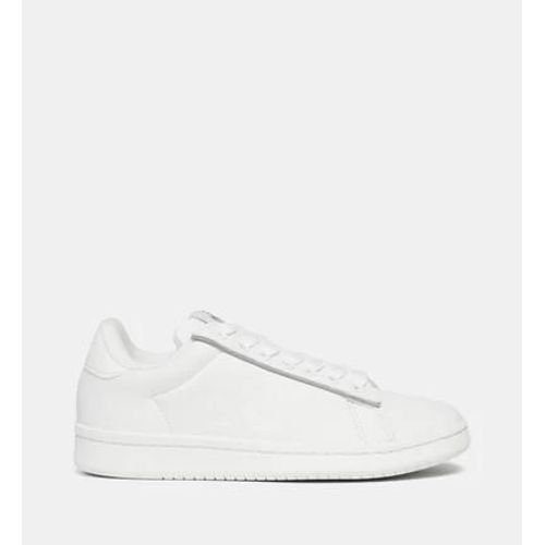 Le Coq Sportif Tennis Basses Court En Cuir Blanc