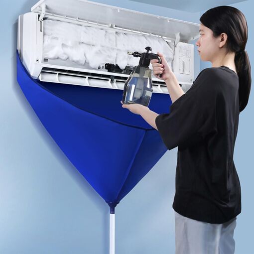 Sac de service de climatiseur split avec conduite d'eau, climatiseu...