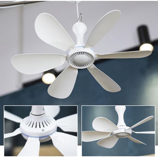 Ventilateur de plafond portatif Ventilateurs de tente USB pour le c...