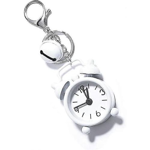 Belle Horloge Design Porte-Clés Mignon Anneau De Nouveauté Enfant Jouet Mini Cadeau Son Quart Cloche