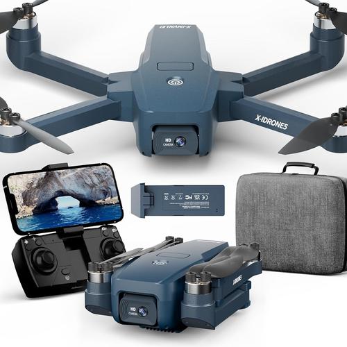 Gps Drone Avec 2 Caméra 4k Avec Moteur Sans Balais,5ghz Wifi Fpv Pliable Quadricoptère Télécommandé,Caméra Réglable Électriquement Drones Pour Adultes Et Débutants,Smart Return Home,Follow Me-Gato Negro