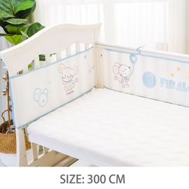 Tour De Lit En Maille Respirant De,Accessoires De Protection Pour Bébé,Décoration De Chambre De Bébé,Dessin Animé D'été - Type Qc0196d300