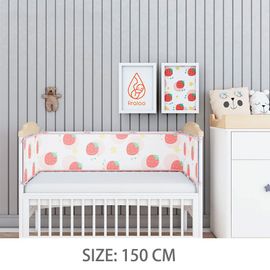 Tour De Lit En Maille Respirant De,Accessoires De Protection Pour Bébé,Décoration De Chambre De Bébé,Dessin Animé D'été - Type Qc0196g150