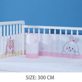 Tour De Lit En Maille Respirant De,Accessoires De Protection Pour Bébé,Décoration De Chambre De Bébé,Dessin Animé D'été - Type Qc0196f300