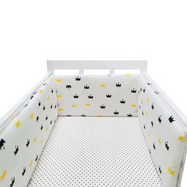 Tour De Lit En Coton Pour Bébé,Protection Pour Nouveau-Né - Type Yellow Black Crown