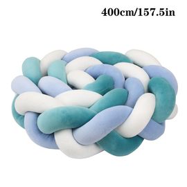Tour De Lit Pour Berceaux De Bébé Garçon Et Fille,Protection De Oral Et,Oreiller Tressé Noué,Décor De Chambre,1-4m - Type 400cm #C
