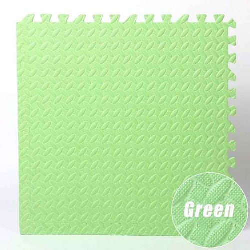 Carreaux De Sol En Mousse Eva Non Toxiques Pour Enfants,Puzzle,Polymère D'exercice,Rembourrage De Jeu Pour La Maison,Équipement De Fitness,Salle De Sport,Garage,2.5cm,16 Pièces - Type Green-16 Pcs