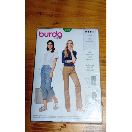 Patron De Couture Burda 6432