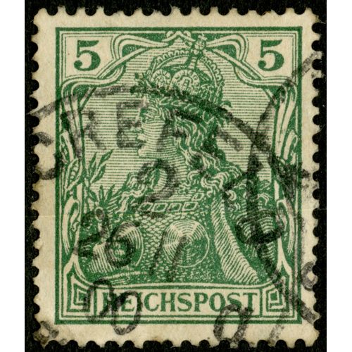 Timbre Oblitéré Reichspost 5