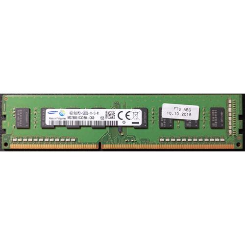 Samsung - DDR3 - 4 modules de 4 Go - DIMM 240 broches - 1600 MHz / PC3-12800 - CL11 - 1.5 V - mémoire sans tampon - non ECC - Lot de 16Go en 4 barrettes RAM 4 Go