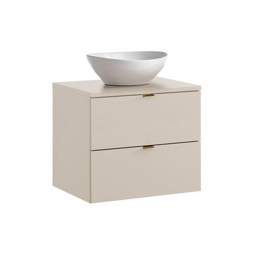 Meuble Vasque Stratifiés Beige