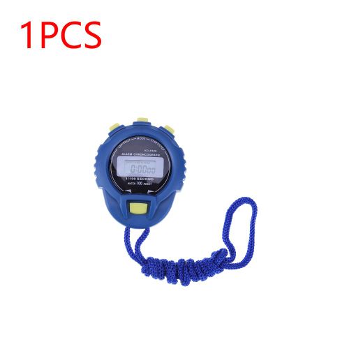Chronomètre De Sport Professionnel En Plastique Avec Chronomètre Lcd,Minuterie Numérique Chronographe,Compteur D'odomcirculation,Montre D'alarme, - Type 1pcs