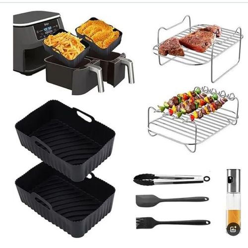 Accessoires de friteuse à air chaud 2024 AF500EU, accessoires pour friteuse Ninja Foodi Dual, AF400EU, AF300EU, moule en silicone po