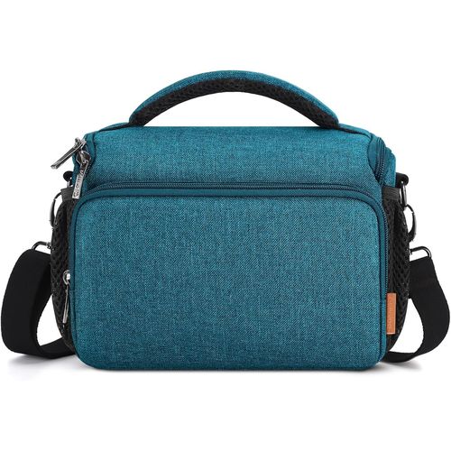 Camera Bag Imperméable à l¿Eau Anti-Choc Case Sac à bandoulière, Teal