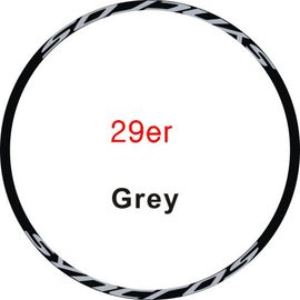 Syncros-Autocollants Décoratifs Pour Roue De Vélo Et Vtt,Stickers Pour Bicyclette De 26-27.5-29 Pouces - Type 29er Grey