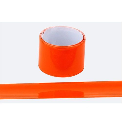 Autocollants Réfléchissants De Sécurité Pour Sport,1 Pièce,Bande D'avertissement Pour La Course De Nuit,Cyclisme,Sangle Lumineuse,Accessoires Pour Enfants - Type Orange