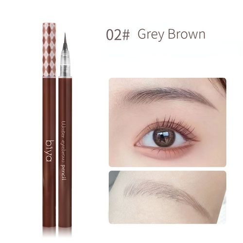 Biya-Stylo Liquide Pour Les Yeux",Crayon Altra Fin De 0.01mm,R¿¿Sistant ¿¿ L'eau,R¿¿Sistant ¿¿ La Sueur,Facile ¿¿ Transporter,Marron,"Gris - Type Grey Brown 