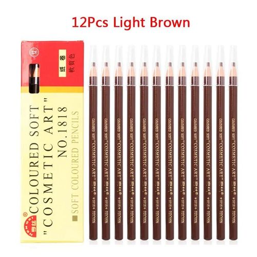 Eyeblogugpays L Cosmetics For Makeup",Tint Waterproof Microblading Pen,Long Lasting Waterproof,Blonde,Brown Eye Brow,"12pcs Set - Type 12pcs Light Brown 