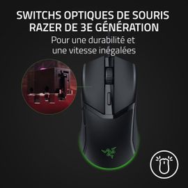 Razer Cobra - Souris gaming optique filaire USB - Noir et vert