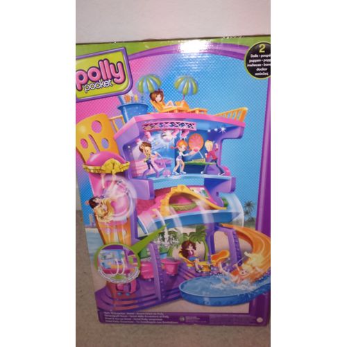 Jouet Grand Hôtel De Polly Pocket + 2 Poupées