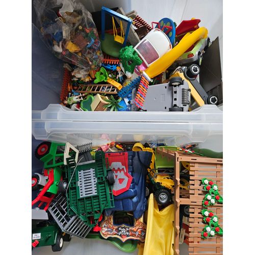 Gros Lot De Playmobil (Maison, École, Piscine, Véhicules, Etc…)