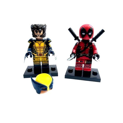 Lot de deux LEGO Wolverine x Deadpool