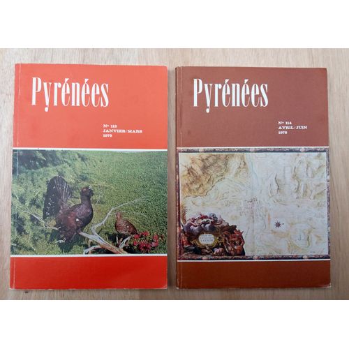 Lot 2 Revues Pyrénées N° 113 Et 114 De 1978