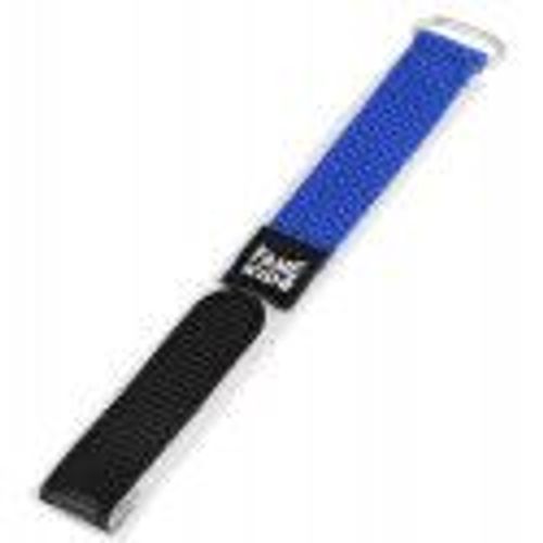 Bracelet De Montre Scratch Fame Kids Bleu Blanc 16 Mm ( Ts-7)