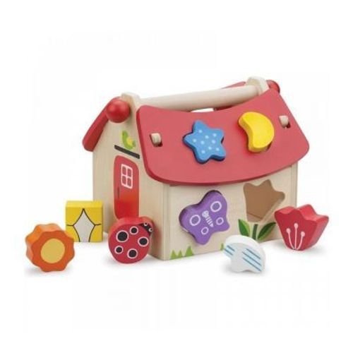 Maison Des Formes En Bois Pour Enfants New Classic Toys