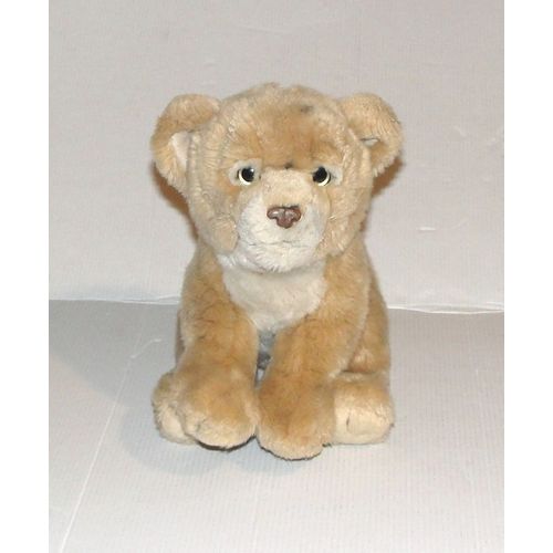 Peluche Lion Lionceau Doudou Felin 25 Cm