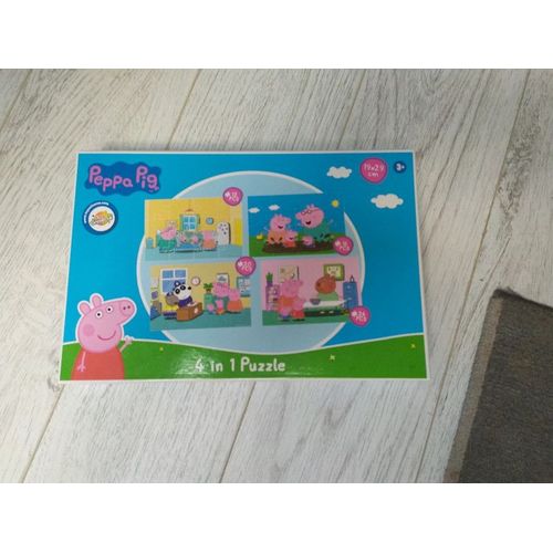 Puzzle 4 En 1 Peppa Pig Pour Enfants À Partir De 3 Ans