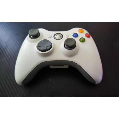Manette Xbox 360 Wireless Blanche