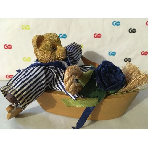 Ours/ Ourson / Nounours Marin Dans Barque