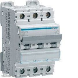 NFN316 Disjoncteur Hager triphasé 16A - 3P - 6-10kA - courbe C