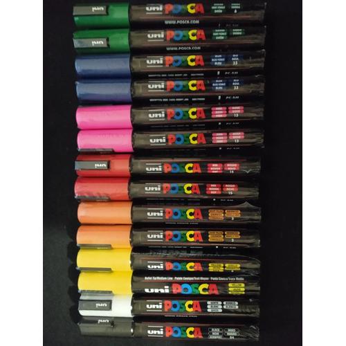 Posca : Pc-5m / Lot De Couleurs Primaires