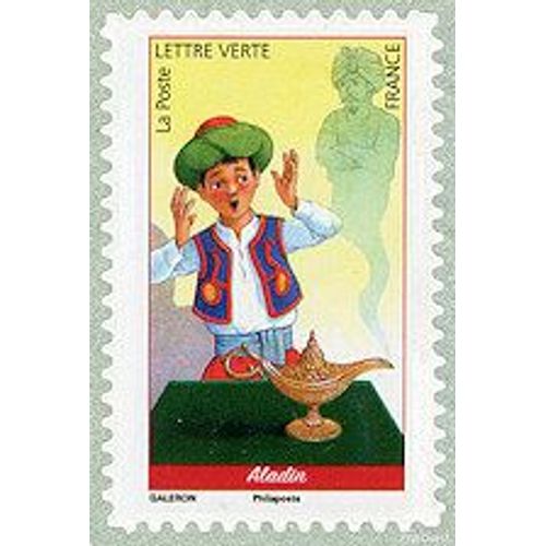 Contes Merveilleux Aladin Timbre Oblitéré
