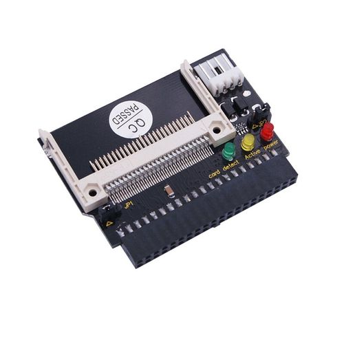 Adaptateur de carte Flash Compact Bootable,convertisseur de carte Riser pour ordinateur de bureau,CF vers IDE,connecteur 40 broches,CF mâle vers IDE femelle,3.5 pouces