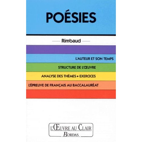 Poésies", Rimbaud