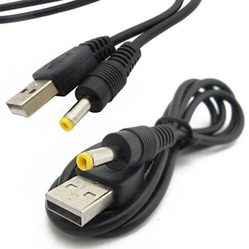 1 Pcs 0.8m câble,adapté pour PSP 1000 2000 3000 USB câble de chargement USB à DC 4.0x1.7mm 5V 1A câble de charge - Type 0.8 m