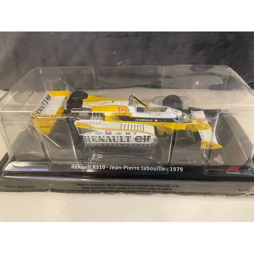 Altaya 1/24 Les Grandes Formula 1 - Renault Rs10 #15 Jean Pierre Jabouille 1979